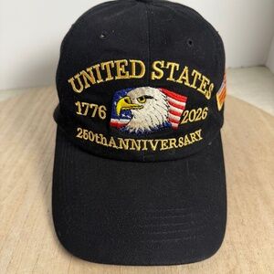 United States of America 250th Anniversary 1776–2026 Eagle Hat Cap